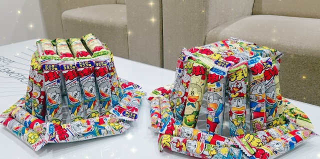 うまい棒で✧✧