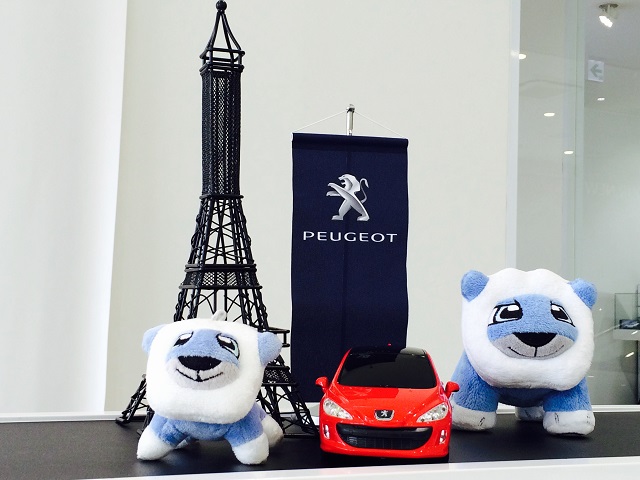 プジョーが疾走!!