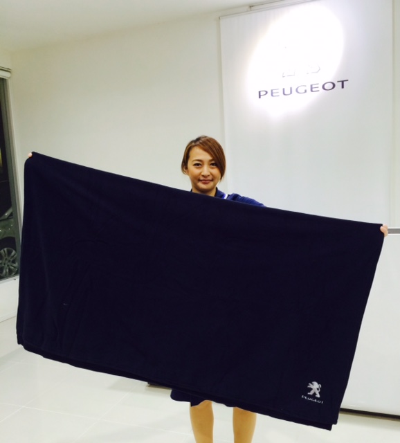 peugeotブランケット2♪