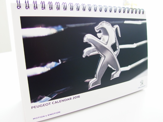 PEUGEOT CALENDAR 2016 ♪