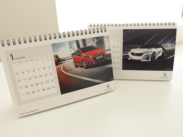 PEUGEOT CALENDAR 2016 ♪
