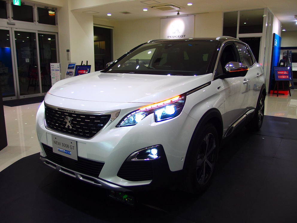 新型３００８　先行展示会！ご来場ありがとうございました。