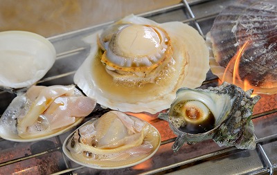 貝を食べに♪おでかけ♪