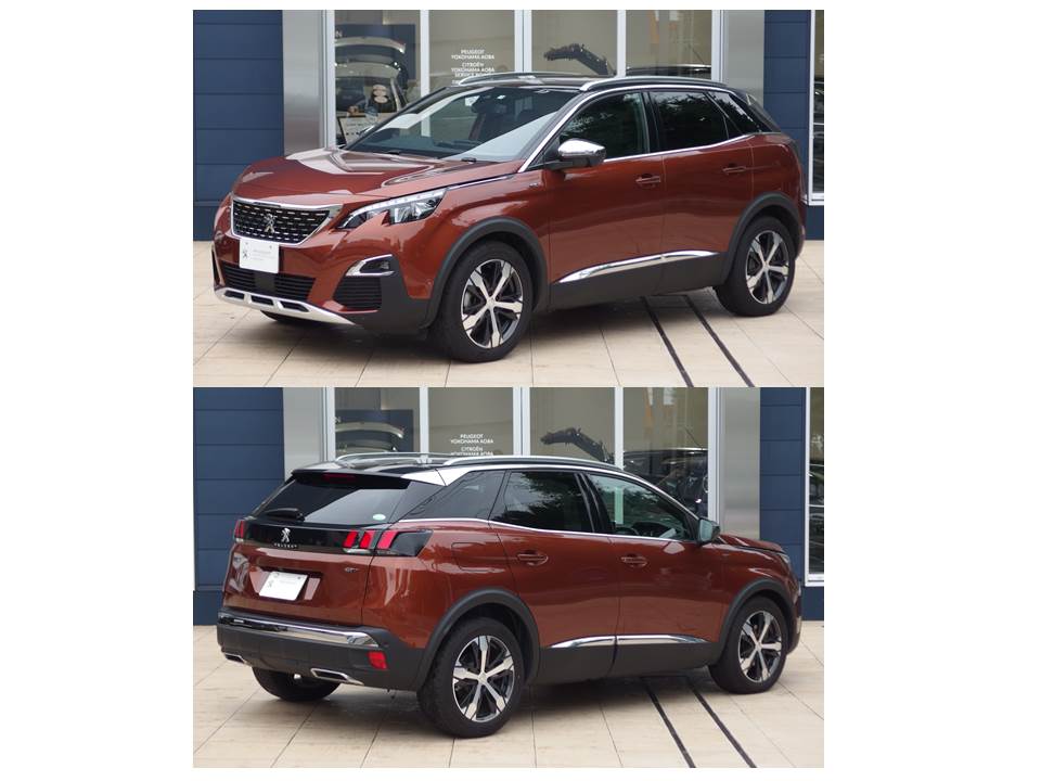 3008GT BLUE HDI デモアップ車登場！