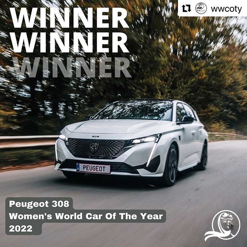 🌟PEUGEOT NEWS🌟 『新型３０８』2022 ウィメンズ・ワールドカーオブザイヤー大賞受賞！！