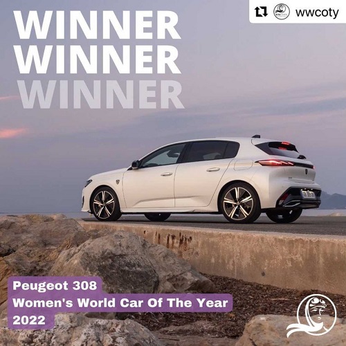 🌟PEUGEOT NEWS🌟 『新型３０８』2022 ウィメンズ・ワールドカーオブザイヤー大賞受賞！！