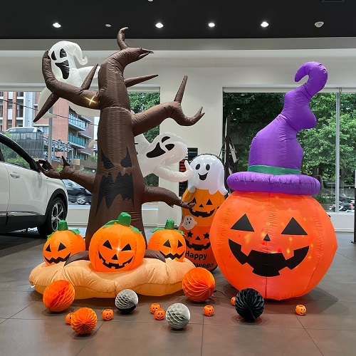 プジョー横浜青葉で🎵🎃HAPPY HALLOWEEN🎃