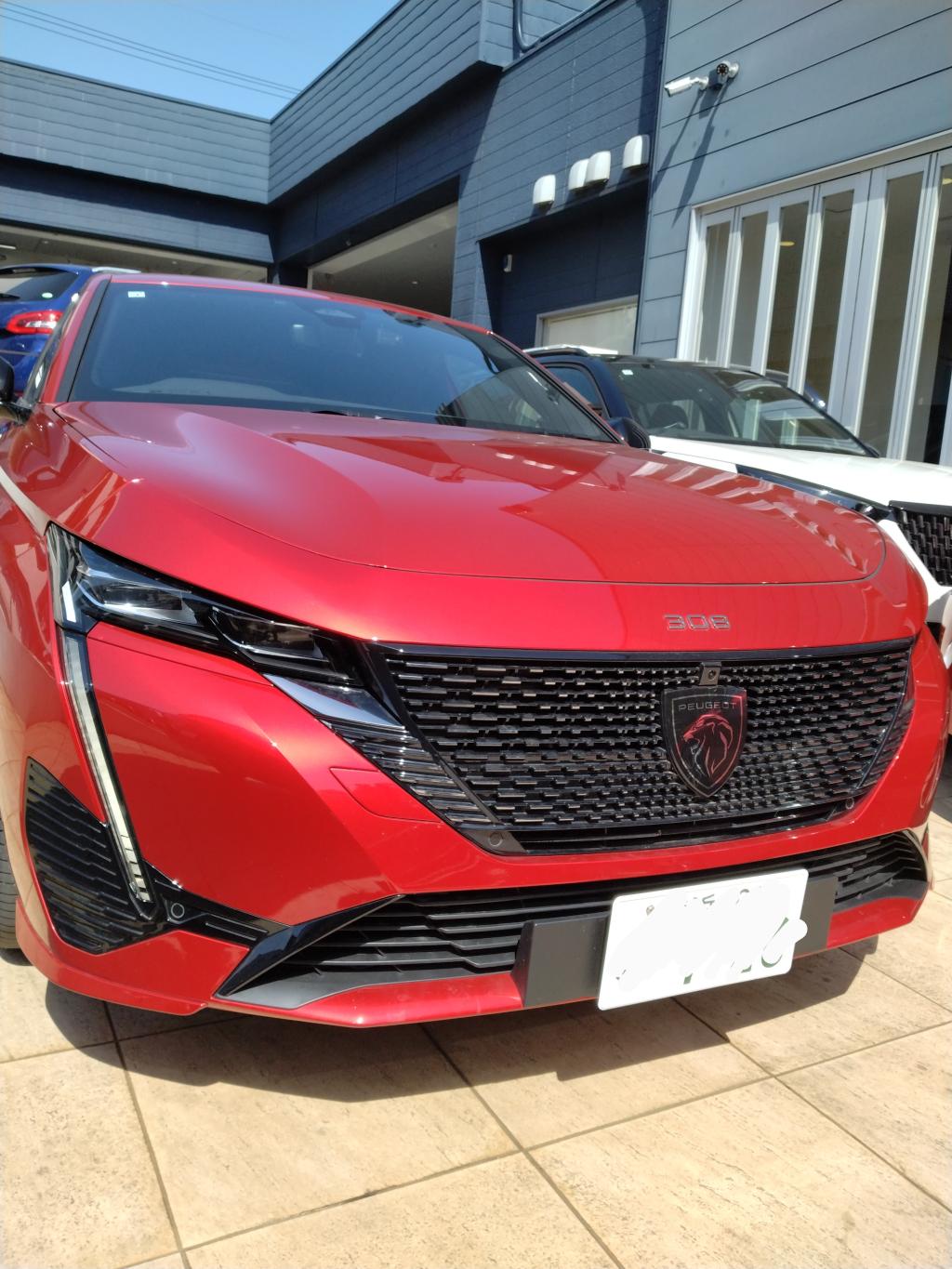 308 ALLURE  エリクサーレッド🚗