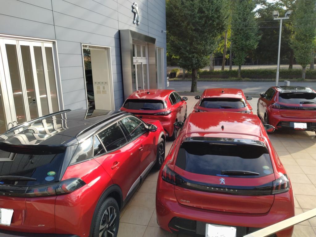 赤い車🚗大集合