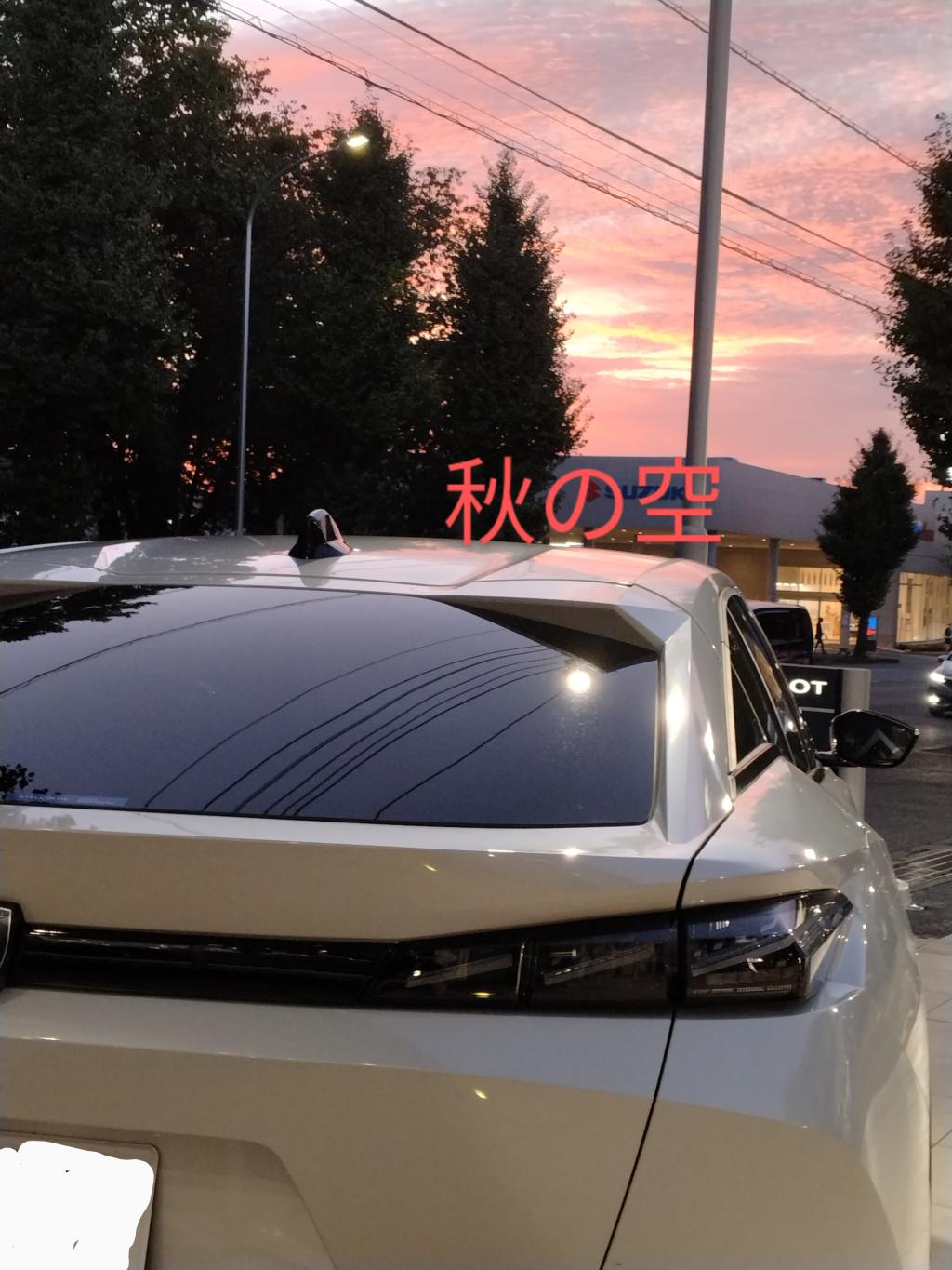 ４０８と秋の空
