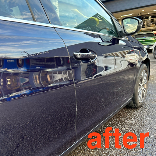 コーティング　before/after