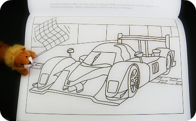 ✎PEUGEOT de ぬり絵✐