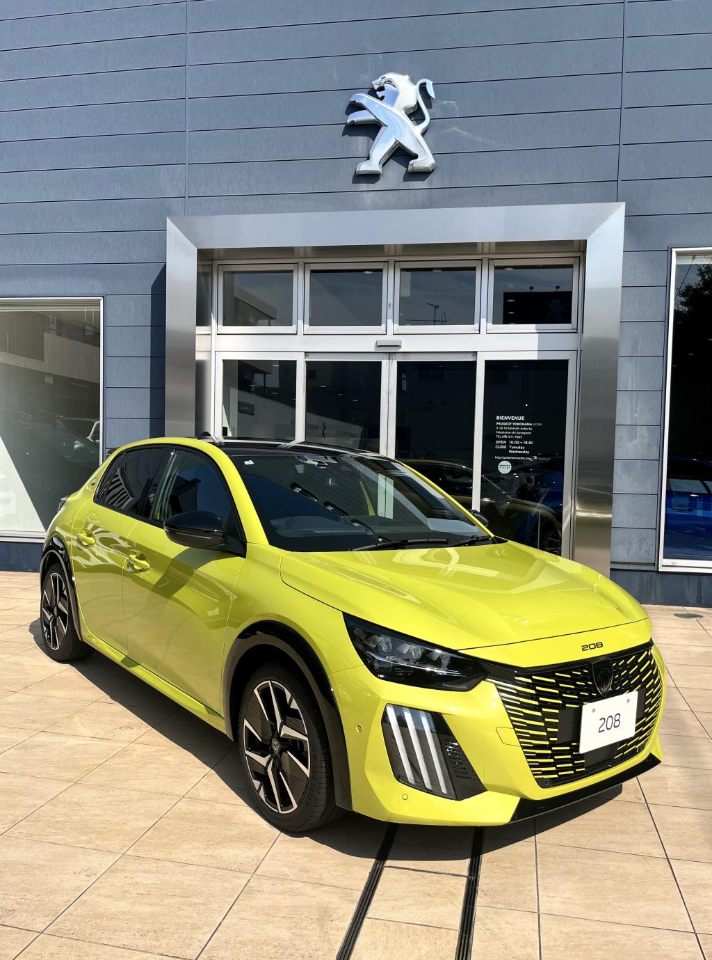 ご試乗車のご紹介🌟プジョーNEW208GT 💛アゲダ・イエロー🚘