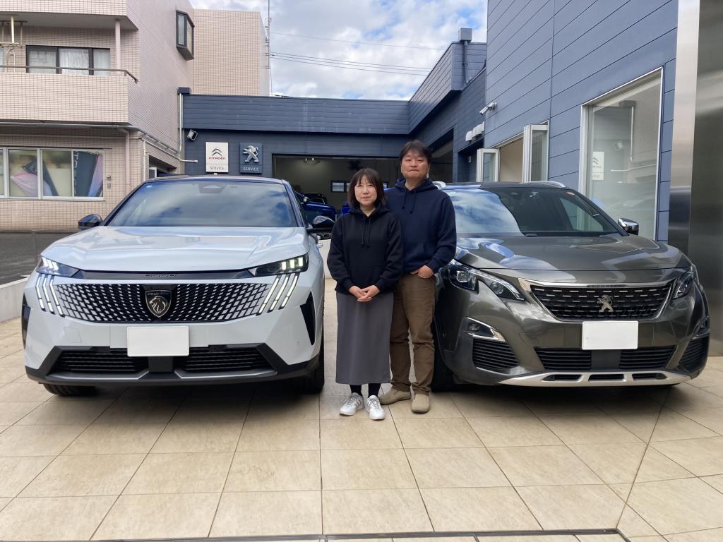 ✨NEW3008　ご納車✨